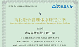 好消息！尊龙官方网站科技获得两化融合管理体系评定证书